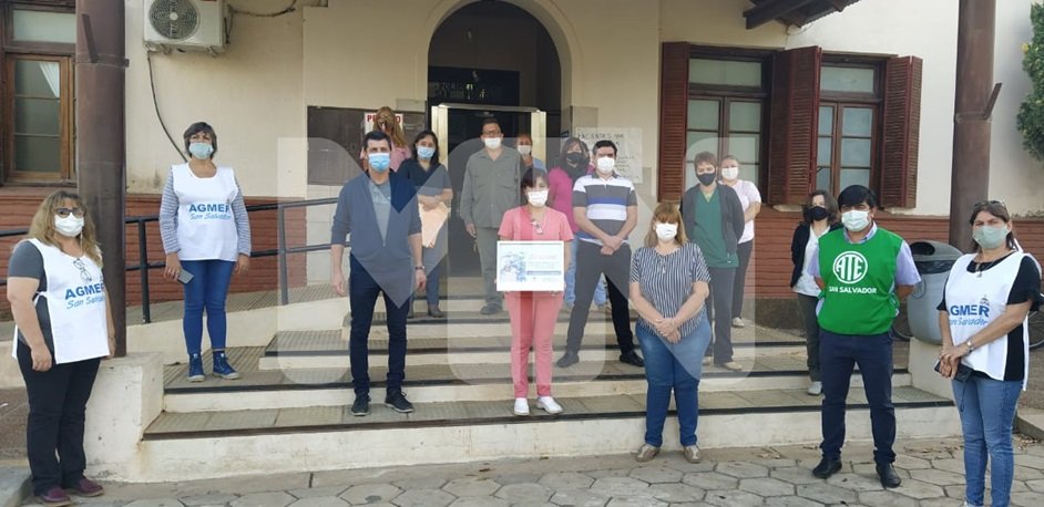 AGMER junto a CTERA homenajea a los profesionales de la salud