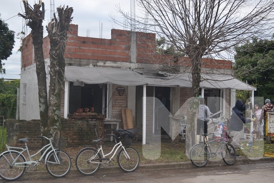 Se produjo un importante incendio en una vivienda