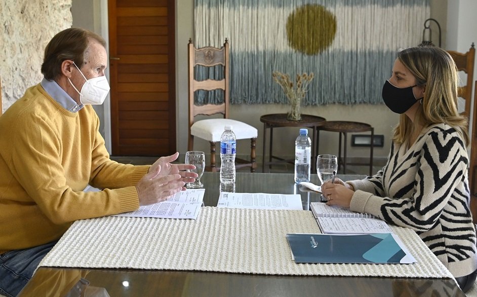 Bordet y Stratta analizaron el plan de vacunación y la asistencia a sectores económicos