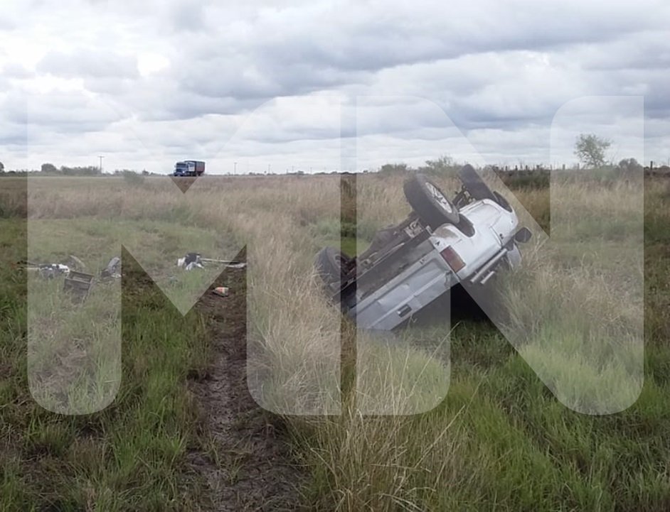Un hombre con lesiones graves tras un accidente en ruta 2