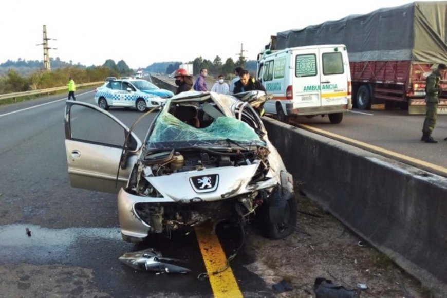 Accidente fatal en la ruta 14