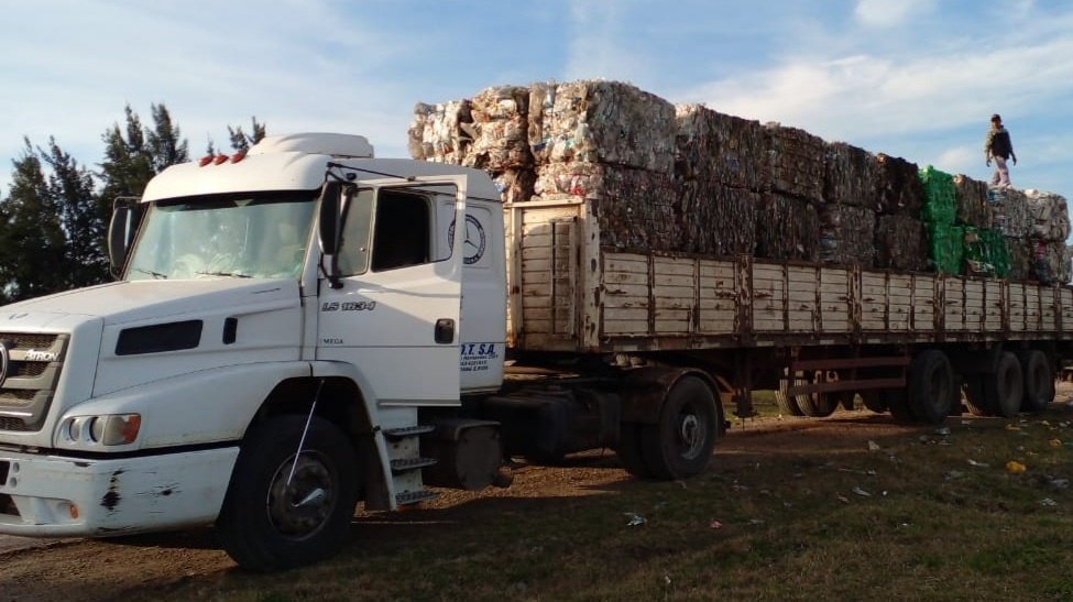 Se vendió material reciclado