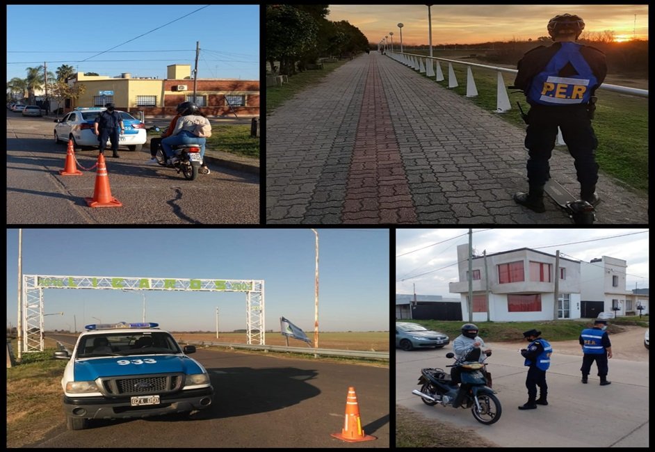 Operativos de control en todo el departamento Uruguay