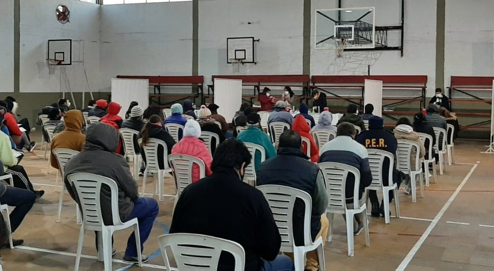 Se lleva adelante una nueva jornada de vacunación contra el Covid-19