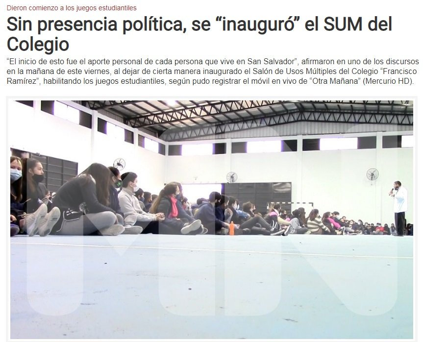 El título de MN que exacerbó los ánimos de varios