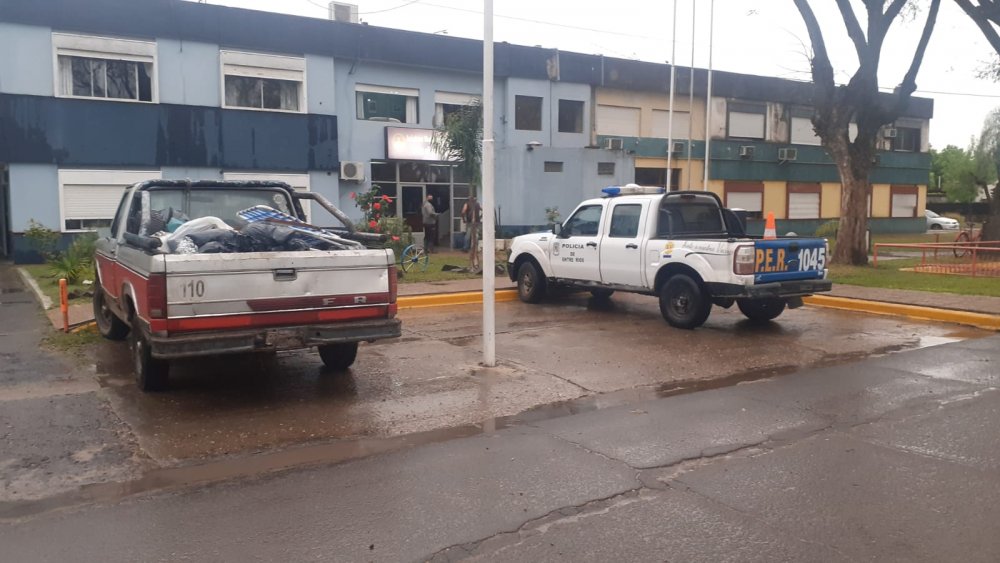 Detuvieron a cuatro sujetos con 40 kilos de carne de carpincho y les secuestraron armas