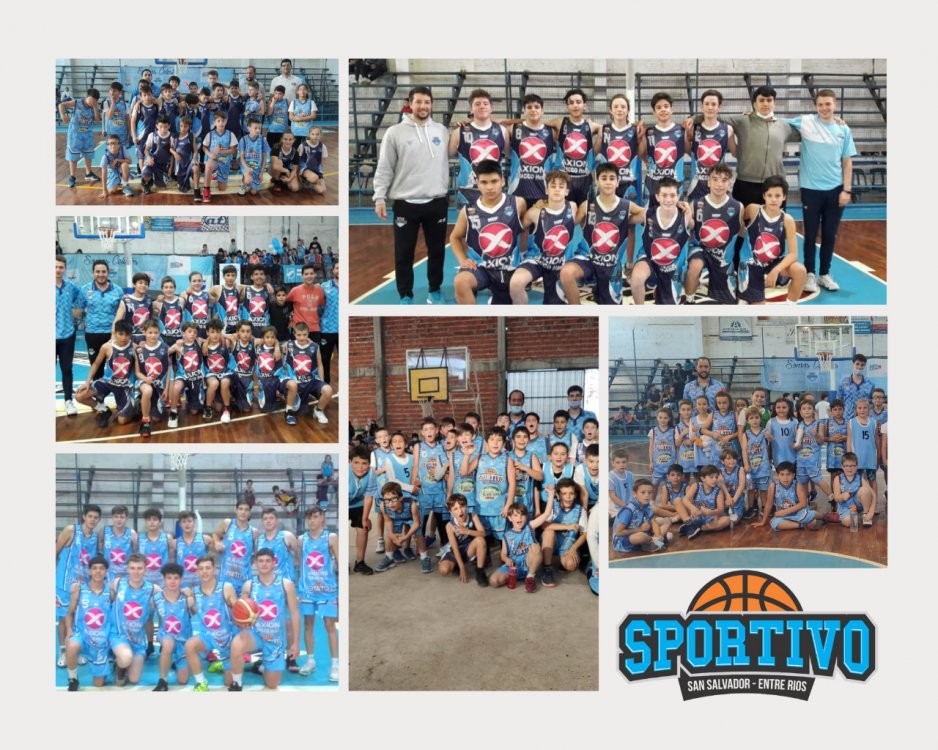 Fin de semana cargado de actividades para los chicos de Sportivo San Salvador