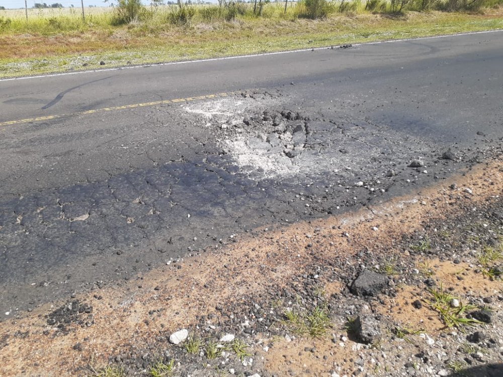 Así luce el Acceso Oeste: se arregló y en 15 días se volvió a romper