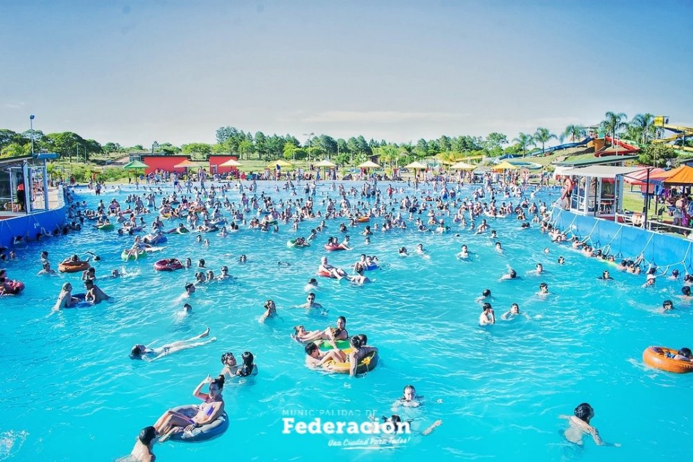 Casi 18 mil personas visitaron las Termas de Federación
