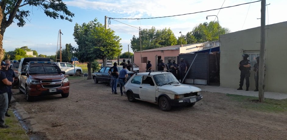 Se realizaron allanamientos por narcomenudeo