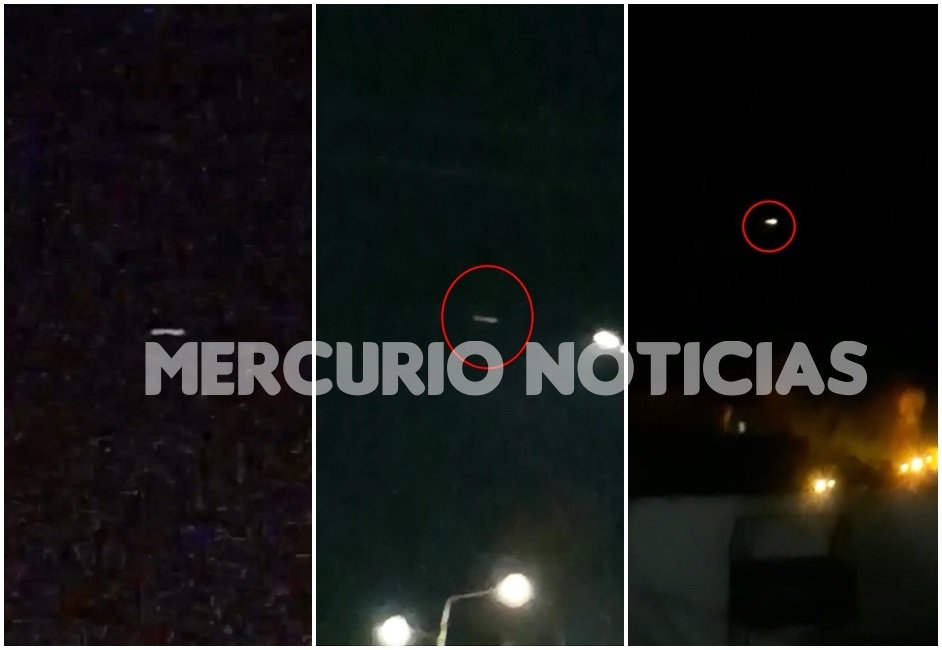 ¿Qué fueron las luces que se vieron en San Salvador?
