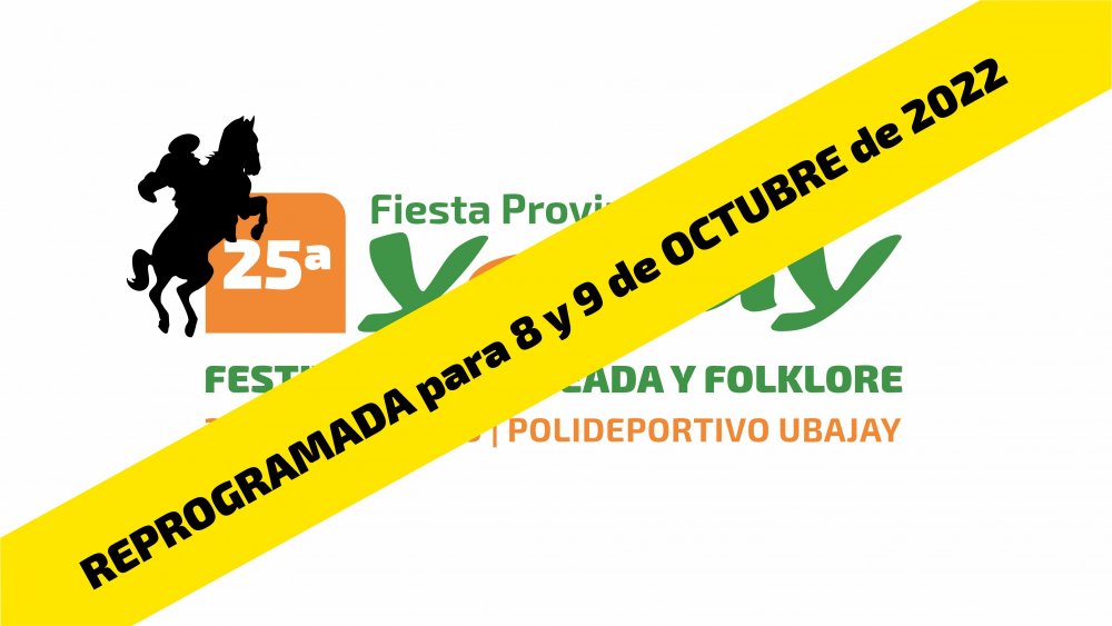 Se reprograma para octubre la Fiesta del Yatay