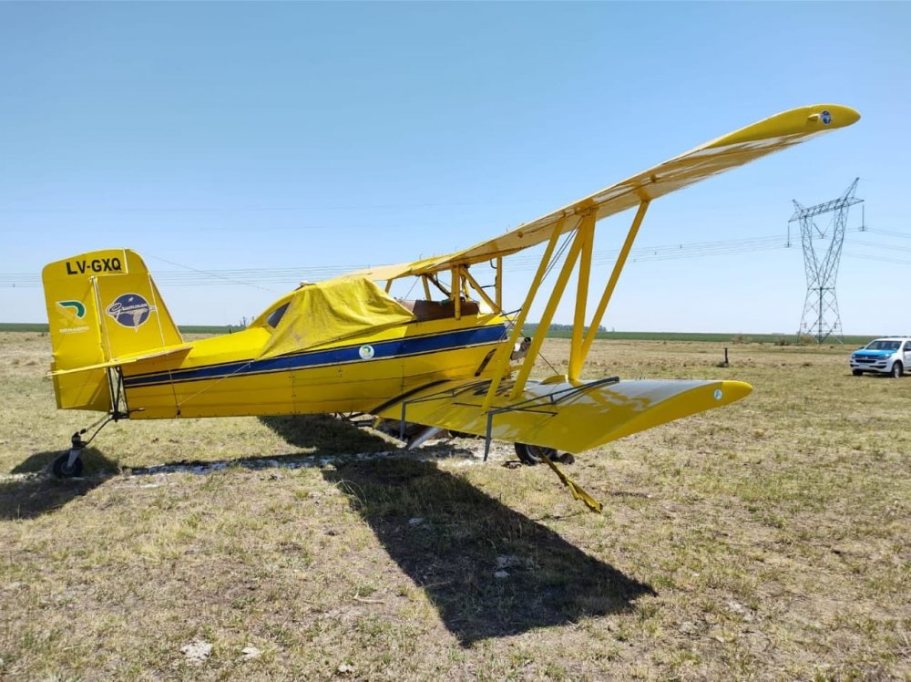 Avioneta realizó aterrizaje forzoso: la Policía se enteró un día después