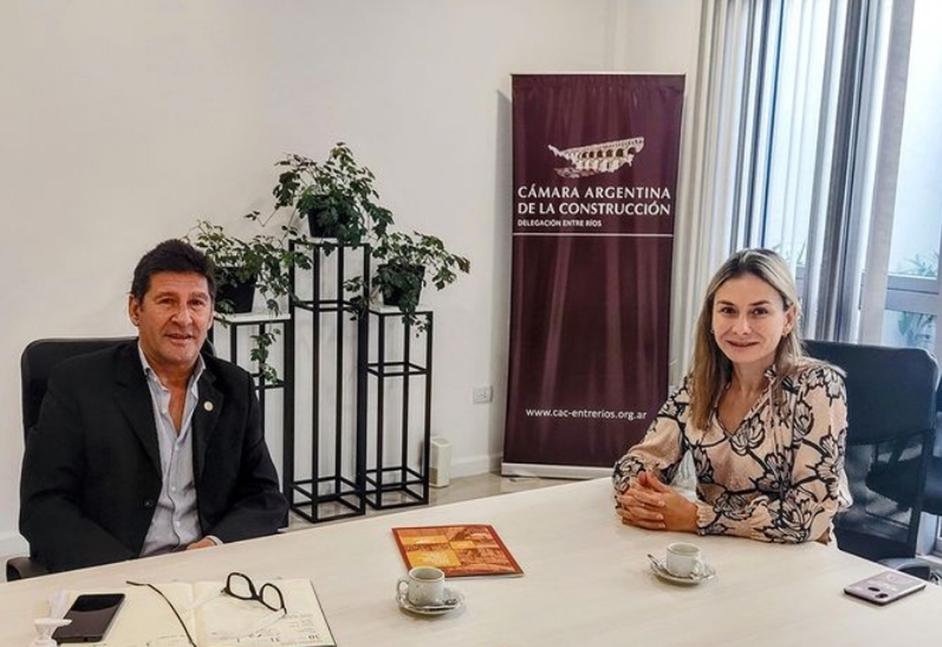 El presidente del Copmmoter se reunió con la titular de Camarco