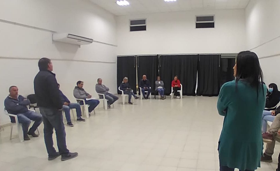 Berthet mantuvo un encuentro con instituciones