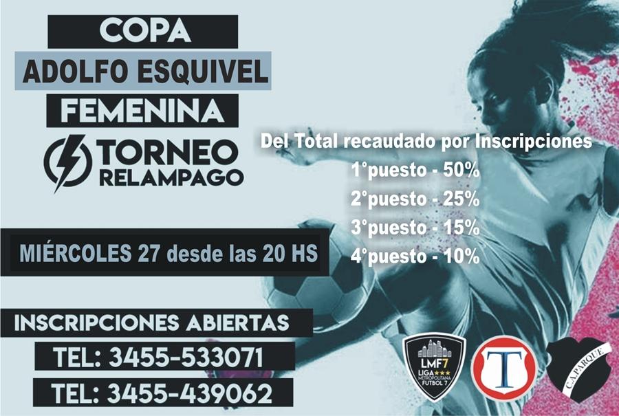 Organizan un torneo relámpago de fútbol femenino