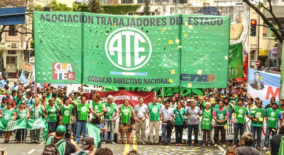 Este martes hay un paro nacional de ATE