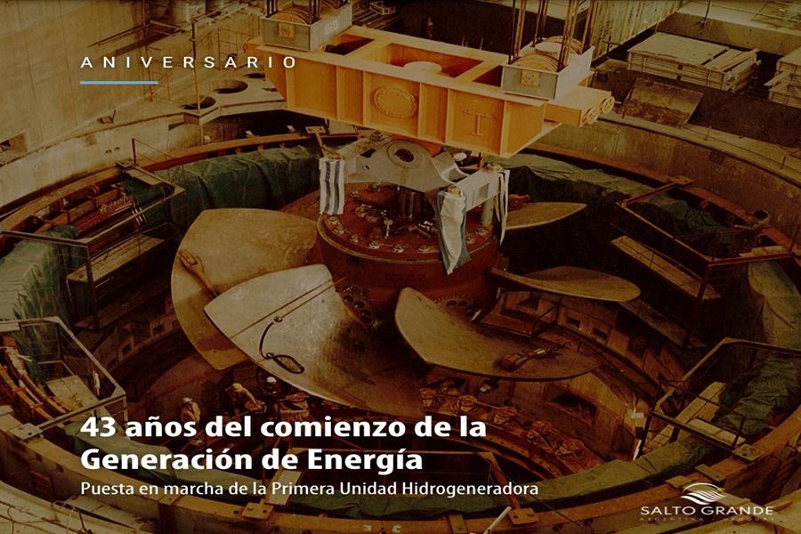 Hace 43 años se ponía en funcionamiento la primera unidad hidrogeneradora