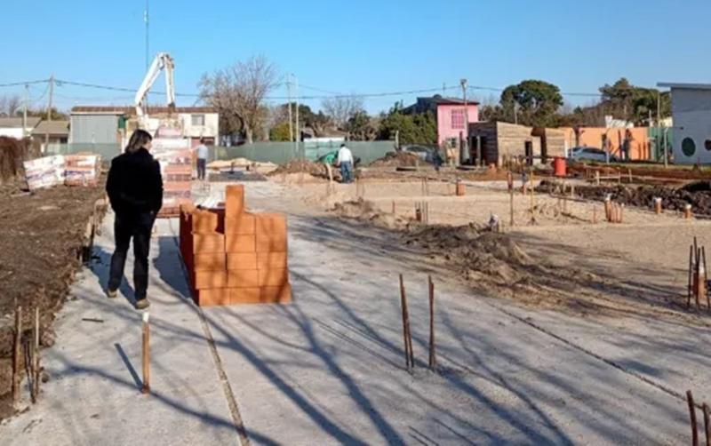 Avanza a buen ritmo la obra del Jardín maternal "Evita"