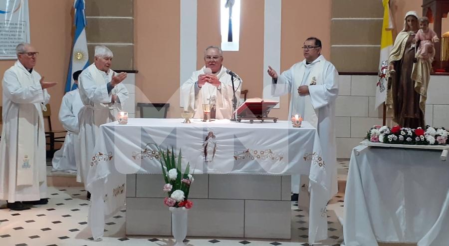 Se desarrolló la Misa Patronal en honor a Nuestra Señora del Carmen