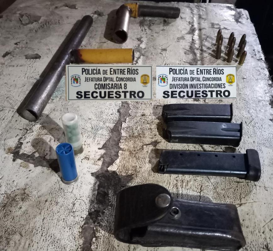 Cinco detenidos en una serie de allanamientos en La Arrocera