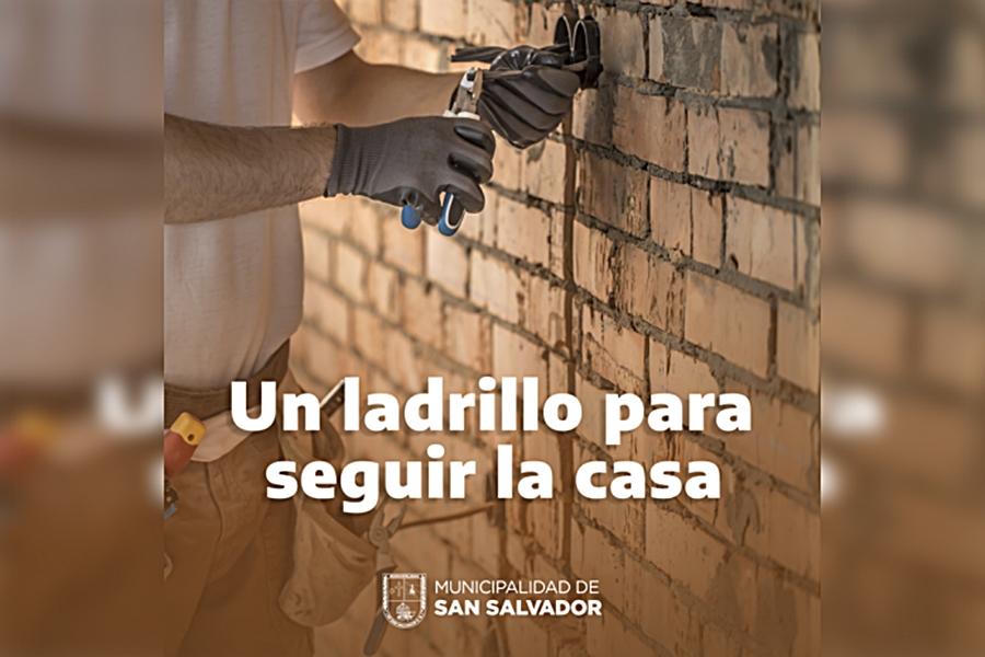 Abren convocatoria para el programa “Un ladrillo para seguir la casa”