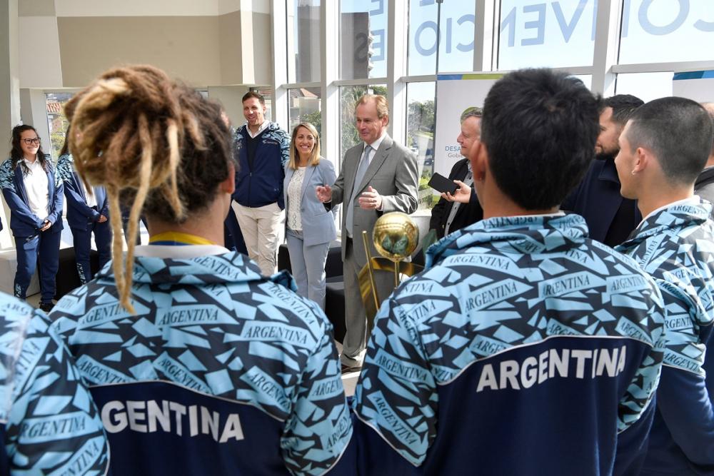 Bordet ratificó su apoyo para la realización del mundial de Sóftbol en Paraná