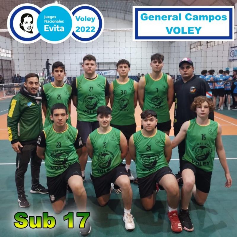 General Campos no logró pasar a los nacionales en Voley