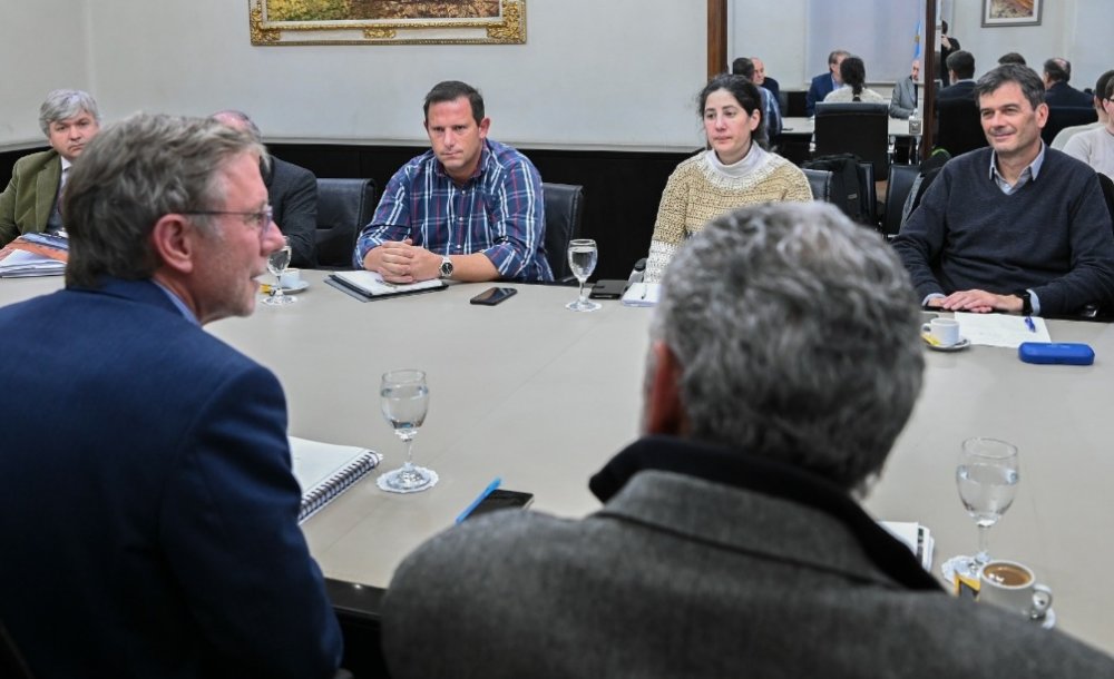 Bahillo mantuvo reunión con integrantes de la Mesa de Enlace
