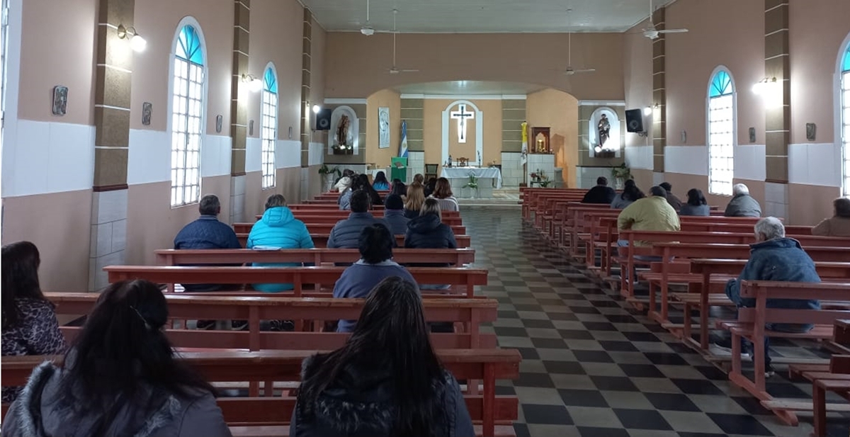General Campos celebró a San Cayetano (foto: Roxy).