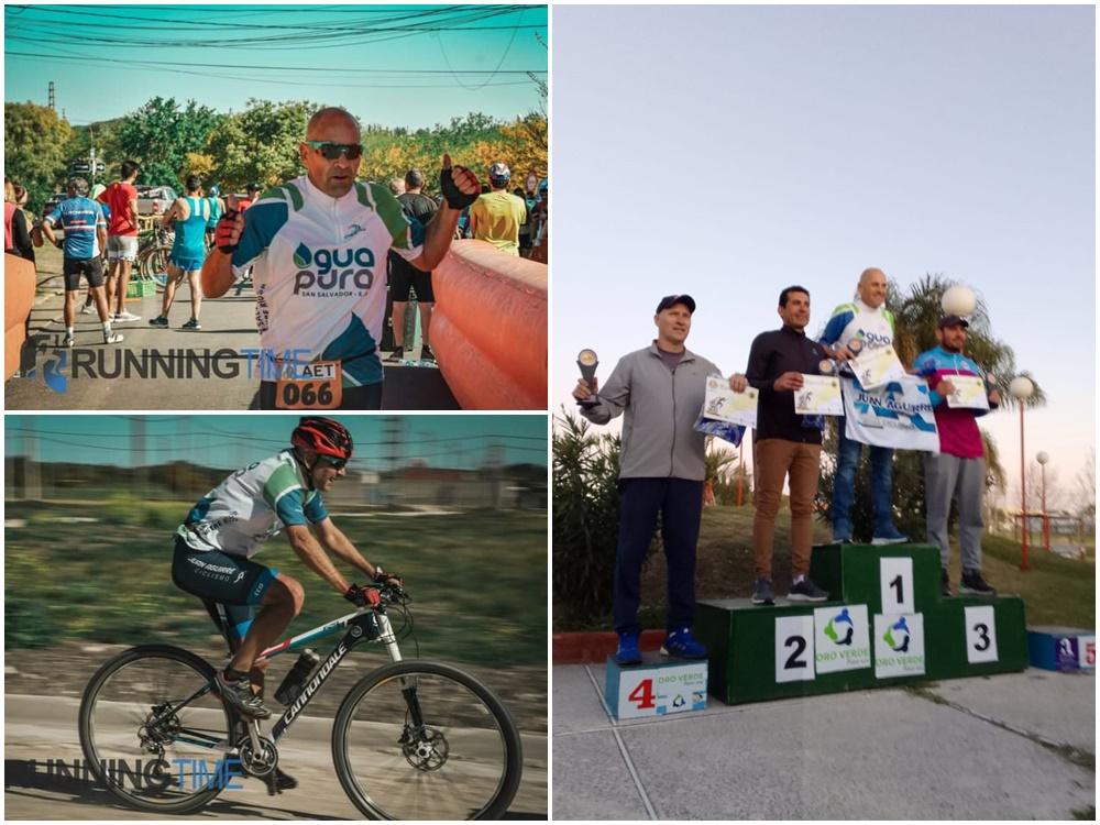 Benítez y Rodríguez, campeón y subcampeón en el Duatlón Rural de Oro Verde