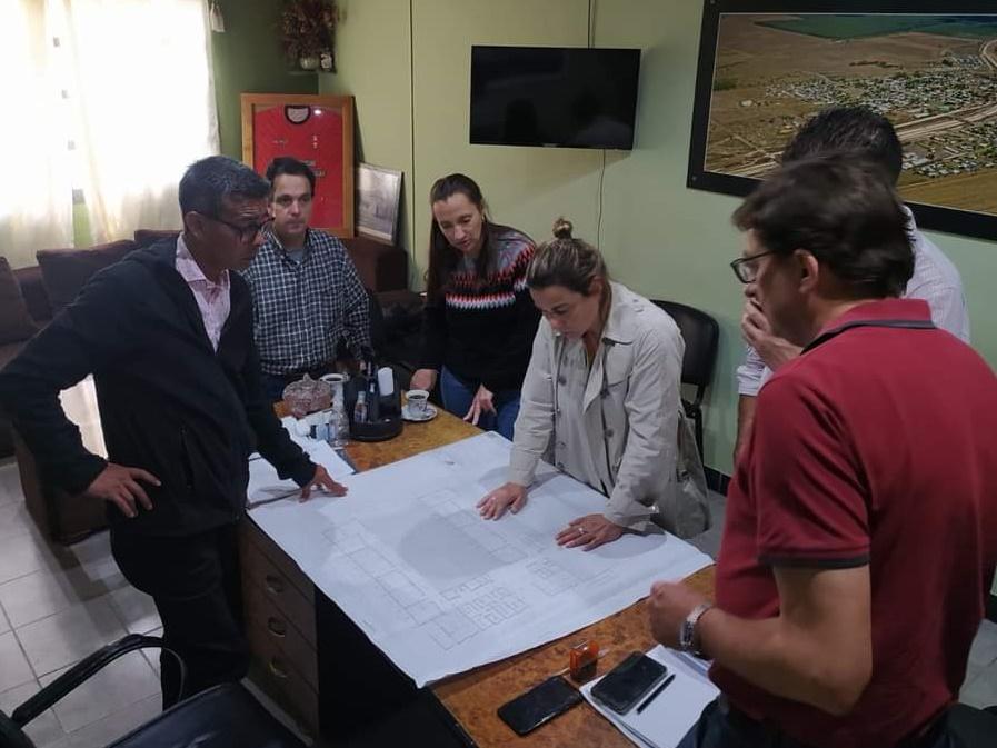 Se presentaron los planos para la construcción de la Escuela Secundaria