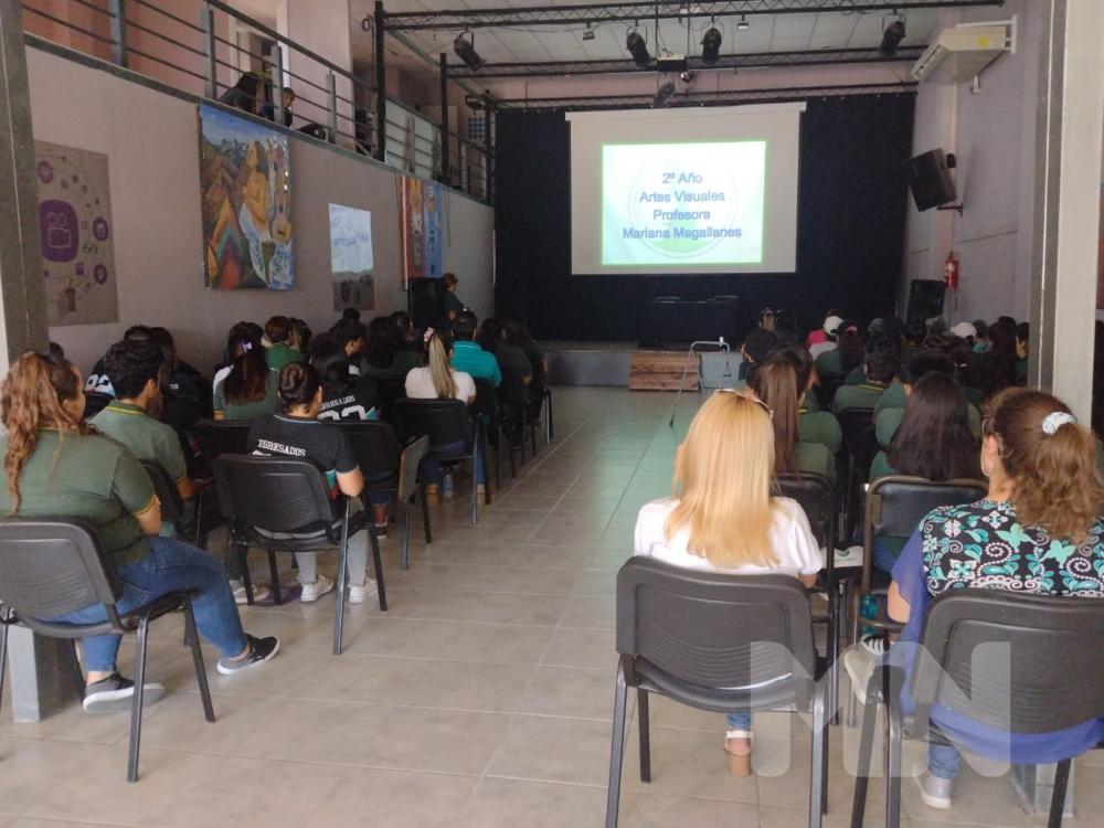 Muestra educativa de la Escuela 4 en la Casa del Bicentenario