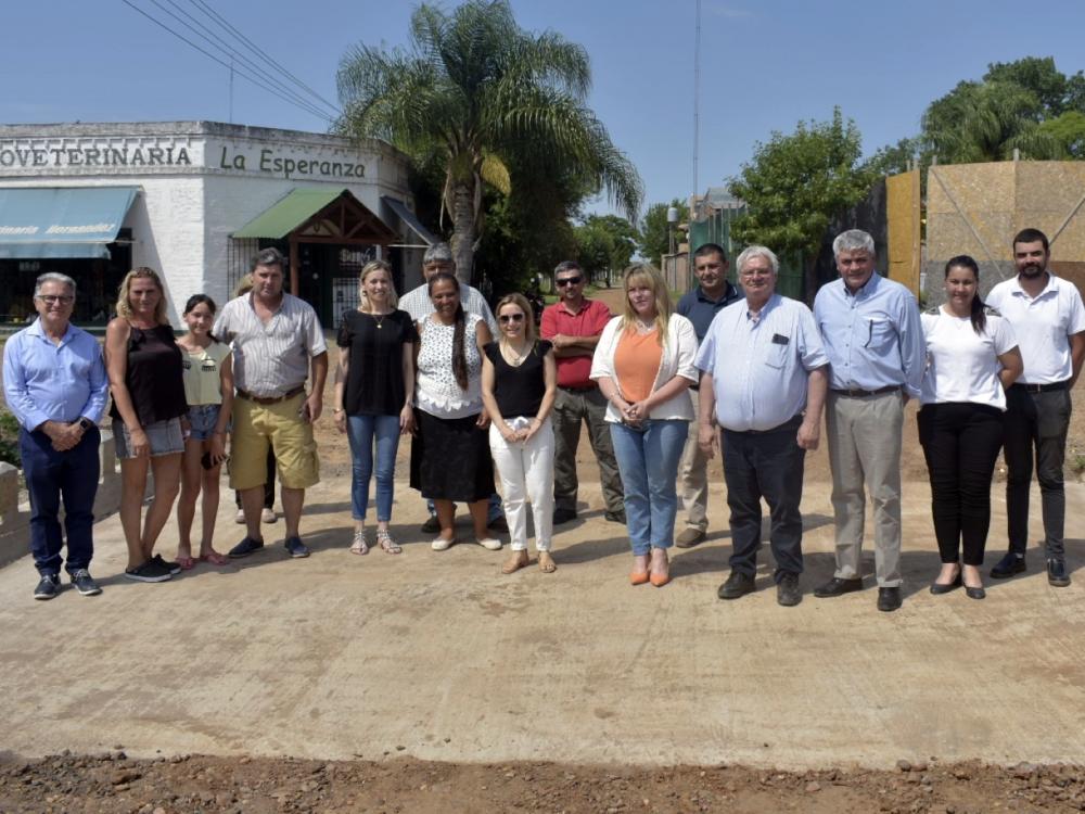 CAFESG habilitó una nueva obra en San Jaime de la Frontera
