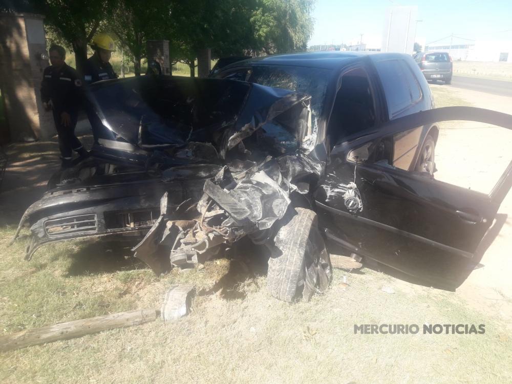 Un joven de 29 años con lesiones graves tras violento impacto