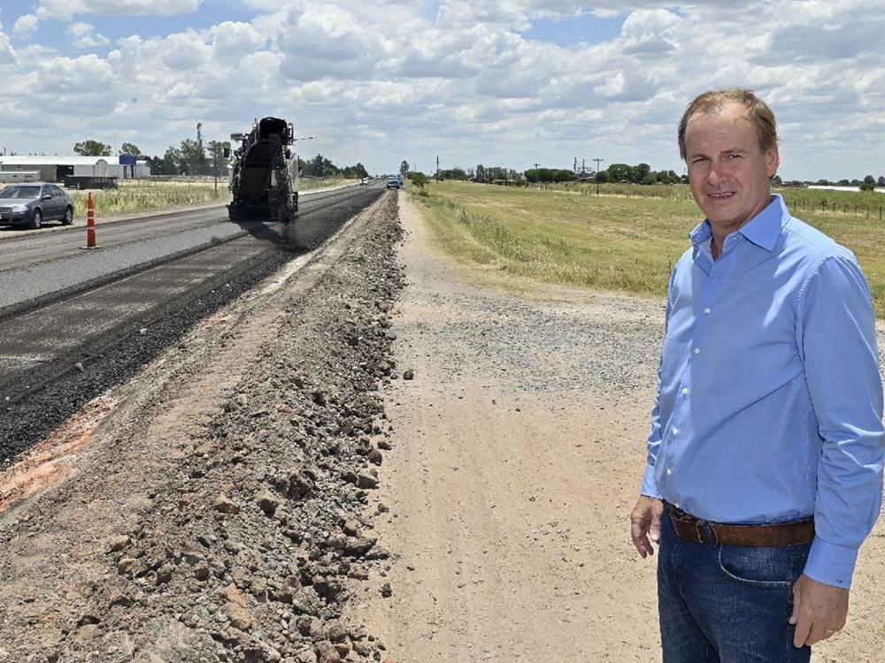 Bordet recorrió la obra de una ruta clave para el corredor productivo del Mercosur