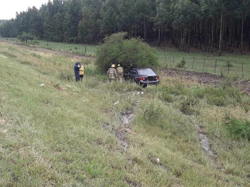 Despiste sin lesionados en la autovía 14