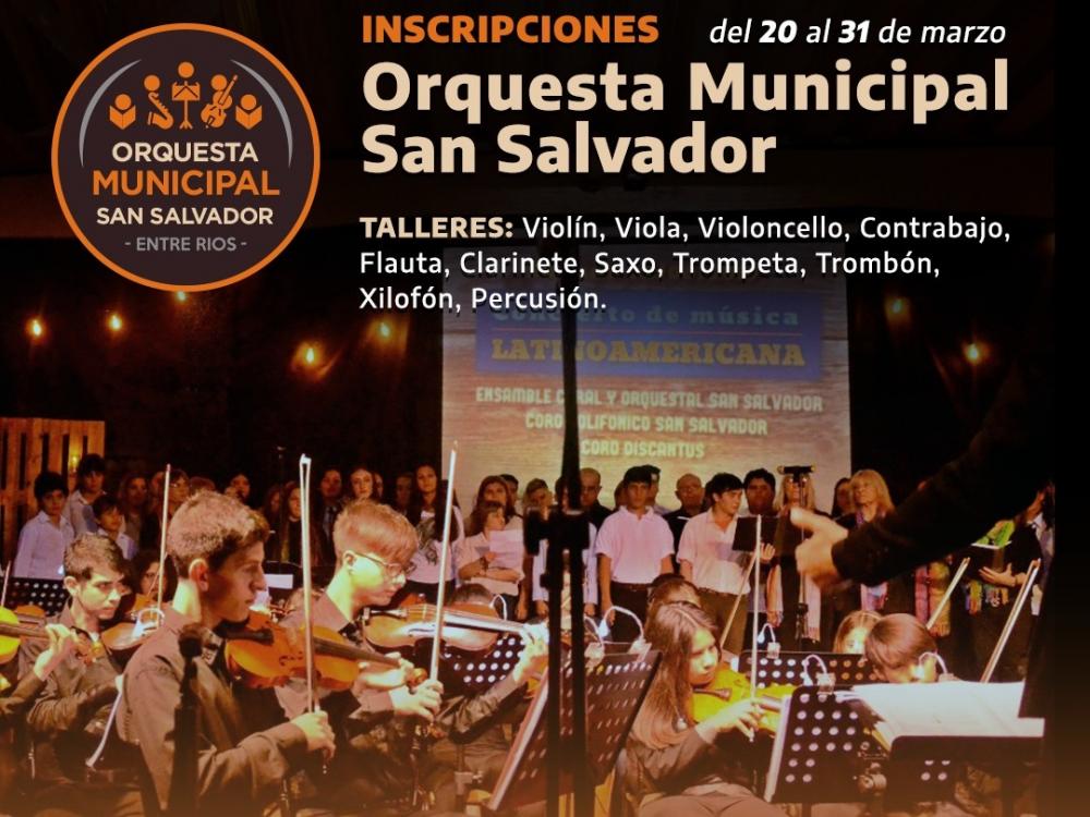 El lunes comienzan las inscripciones para la Orquesta municipal