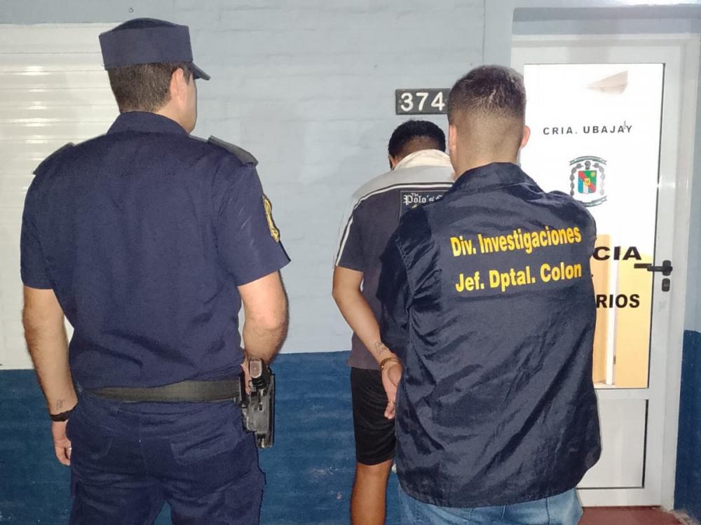 Detuvieron en Ubajay a sujeto que tenía pedido de captura