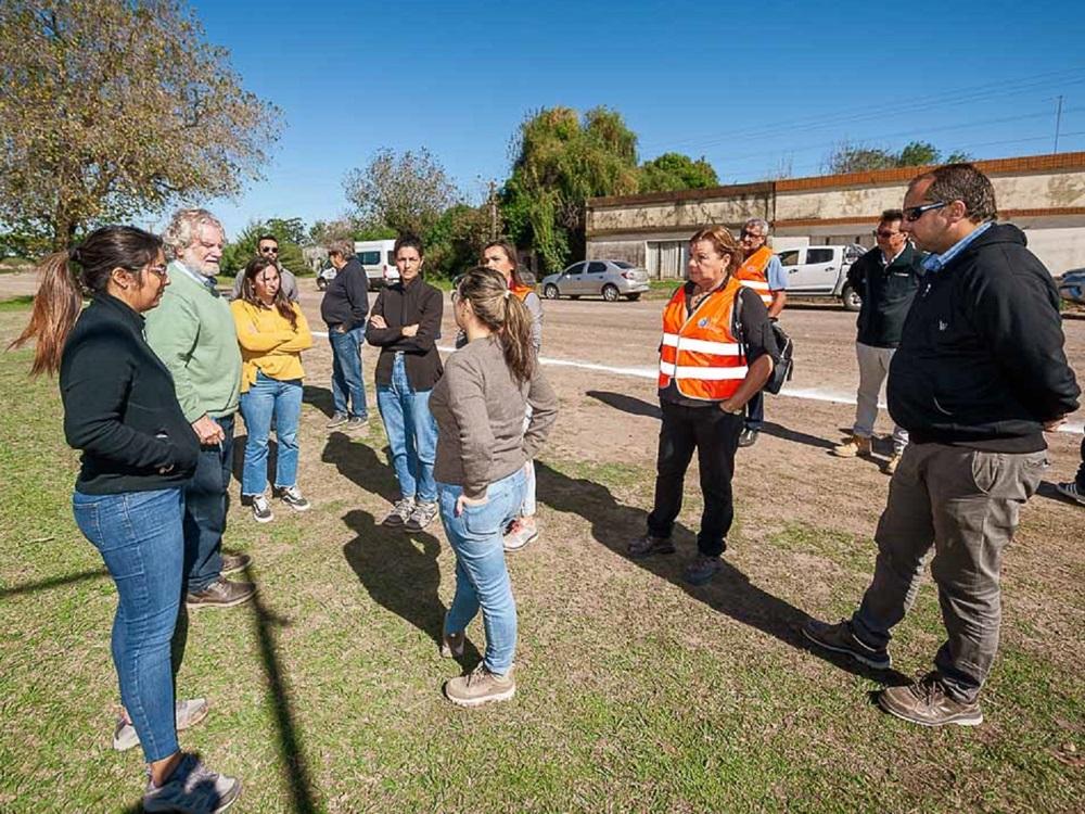 Autoridades del BID y del Fondo Fiduciario recorrieron la obra de la ruta 23
