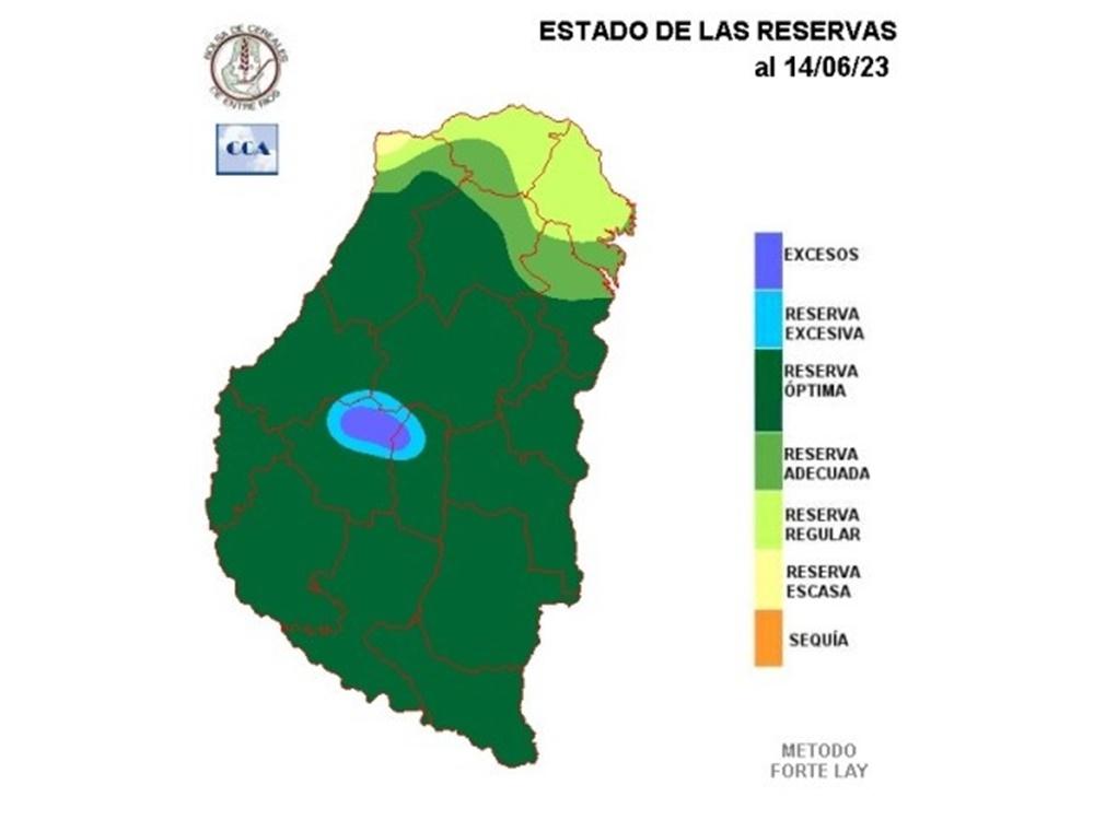 Las últimas lluvias y el frío mejoraron el estado de los cultivos