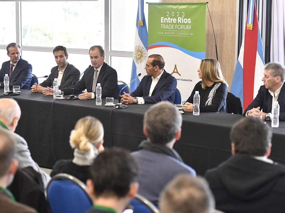 Bordet inauguró la misión comercial inversa junto a empresarios extranjeros
