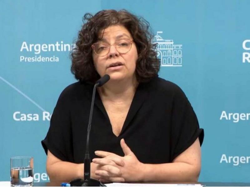 "El aumento de casos de faringitis no debe generar alarma", afirmó Vizzotti
