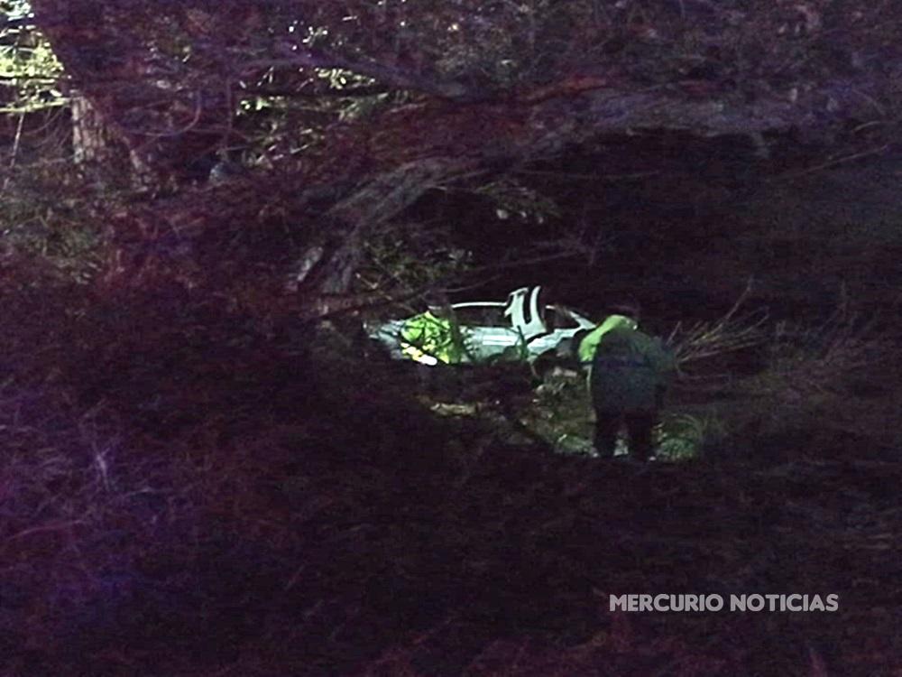 Un auto despistó en la ruta 12: el conductor no recuerda si se quedó dormido o qué paso