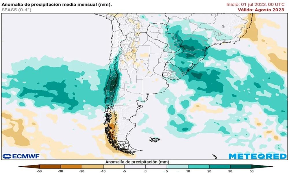 Agosto: un mes de transición hacia una primavera más lluviosa