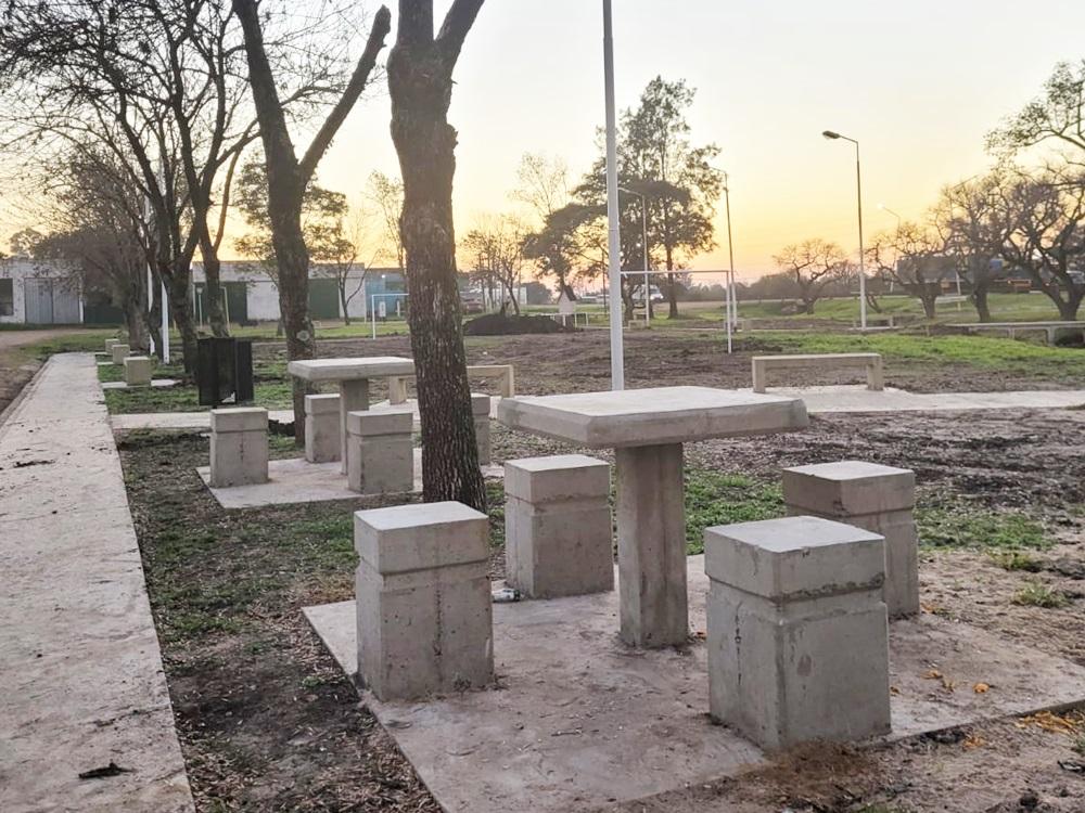 San Salvador: avanzan en las mejoras en el parque Islas Malvinas