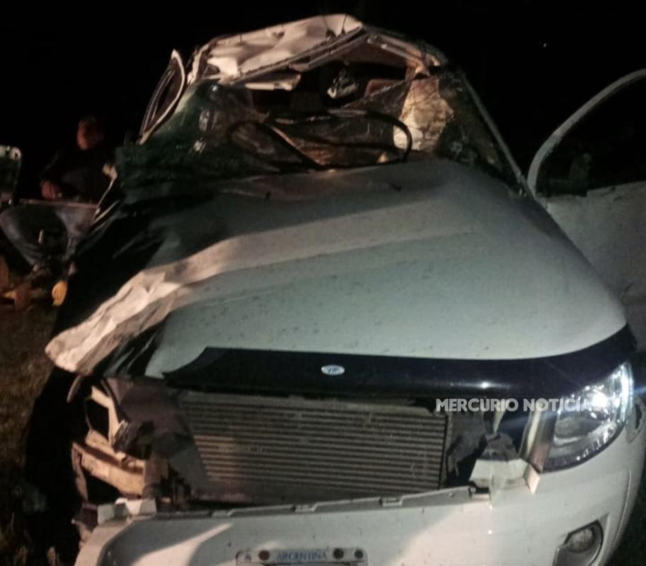 Ubajayenses sufrieron un accidente en la "Curva de Bon"
