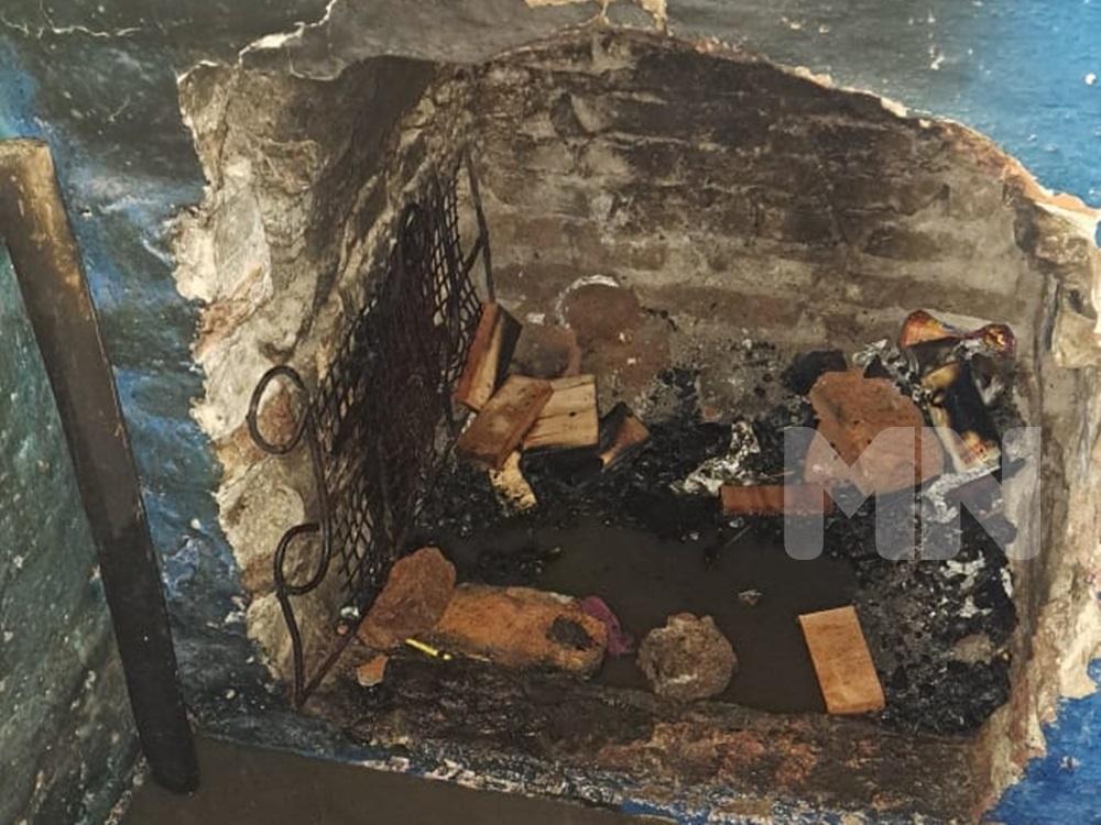 Niña de dos años con lesiones graves al explotar un bidón de nafta cerca de una estufa