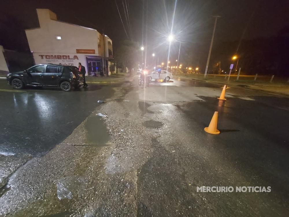 Un joven motociclista con lesiones graves en un accidente en Concordia