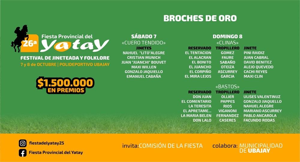 A un mes de la Fiesta provincial del Yatay